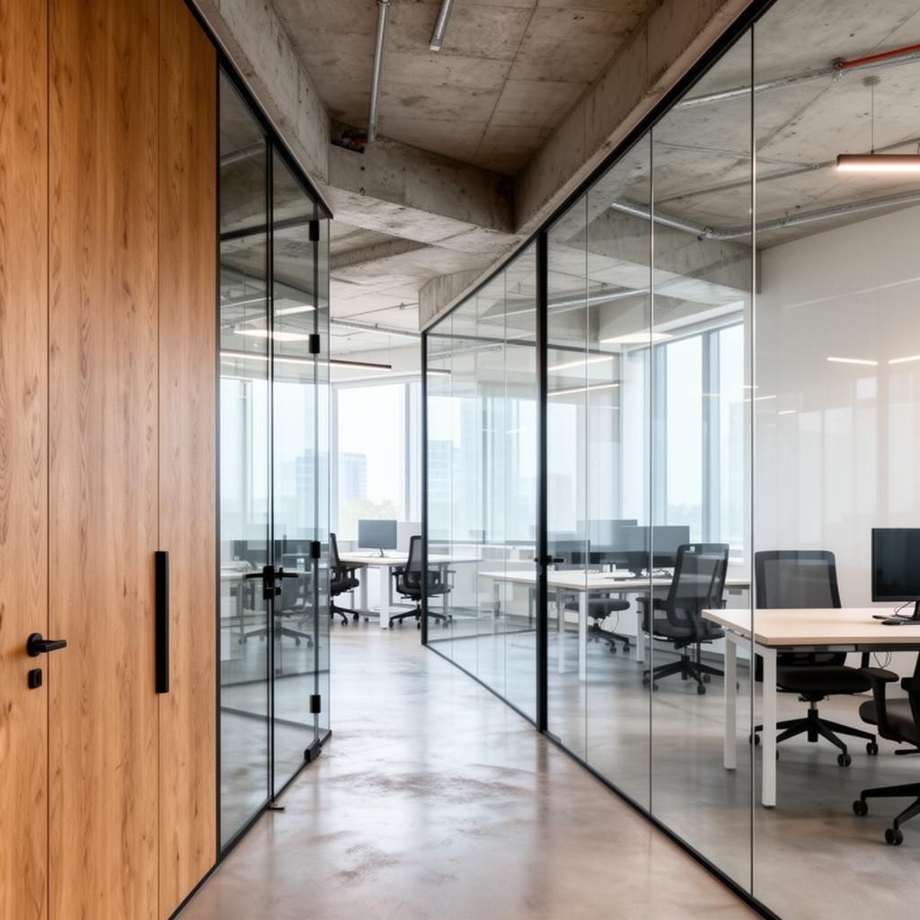 Aménagement bureaux ERP — ADM Construction Aménagement de bureaux et d'espaces ERP réalisé par ADM Construction